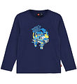 LEGO City Blouse - LWTano 123 - Dark Navy w. Print