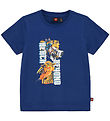 LEGO Ninjago T-shirt - LWTano 132 - Dark Blue m. Tryck