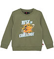 LEGO Ninjago Sweatshirt - LWScout 111 - Dusty Green w. Print