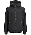 Jack & Jones Softshell Jacket w. Fleece - Noos - Black