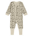 Hust and Claire Jumpsuit - Wool/Bamboo - Manu - Wheat Melange