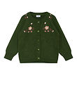 Hust and Claire Cardigan - Carlota - Strick - Green See m. Blume