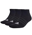 adidas Performance Ankle Socks - 3-Pack - Black/White