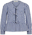 Sofie Schnoor Girls Shirt - Navy/White Striped