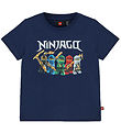 LEGO Ninjago T-shirt - LWTano - Dark Marinbl m. Ninaje