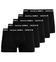 Jack & Jones Boxershorts - 5er-Pack - Jachuey - Schwarz