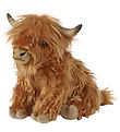Living Nature Soft Toy w. Sound - 32x18 cm - Highland cattle - B