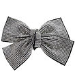 By Str Bow Hair Clip - Blanka - 9.5 cm - Silver