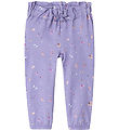 Name It Trousers - NbfThurid - Heirloom Lilac w. Butterflies