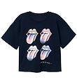 Name It T-Shirt - NkfNarina Rollingstones - Noos - Dark Sapphire