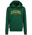 Jack & Jones Sweat  Capuche - JjeJosh - Dark Green