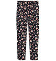 Name It Leggings - NkfVivian - Noos - Dark Sapphire M. Blóm