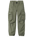 Name It Trousers - NkmBen Parachute - Noos - Dusty Olive