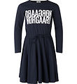 Mads Nrgaard Dress - Single Organic Drosselina - Deep Well