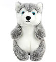 Living Nature Kuscheltier - 16x10 cm - Baby Husky - Grau