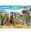 Playmobil Paarden van de waterval - Zoe en Blaze m. Trainingsbaa