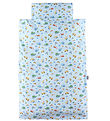 Nrgaard Madsens Bedding - Baby - Light Blue w. Crane