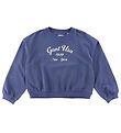 GANT Collegepaita - Oversized Logo - Pesty Blue