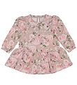 Name It Sweat Dress - NmfTonia Sweat - Sepia Rose w. Swans