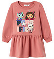 Name It Robe en Molleton - NmfDidi Gabby - Ash Rose av. Brillant