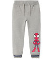 Name It Joggingbroek - NmmDetlef Spidey - Grey Melange