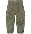 Name It Trousers - NmmBen R Parachute - Noos - Dusty Olive