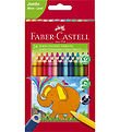 Faber-Castell Vrikynt - Kolmiomainen - Jumbo - 5,4 mm - 24 kpl