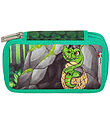 Jeva Pencil Case w. Contents - Twozip - Dragon Draco