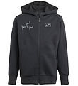 adidas Performance Cardigan - J SW ZNE FZ HD - Black