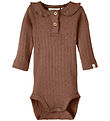 Lil' Atelier Body l/ - Noos - NbfRachel - Carob Brown M Hlmns