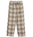 Bjrn Borg Night Trousers - Beige/Brown Check