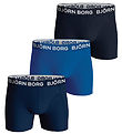 Bjrn Borg Boxershorts - 3-pack - Blauw