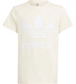 adidas Originals T-shirt - Trefoil Tee - Cream