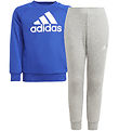 adidas Performance Sweat Set - LK Bos JOG FT - Blue/Grey