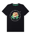 The New T-Shirt - TnJohnny - Black Beauty m. Frosch