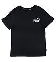 Puma T-shirt - ESS Small Logo Tee - Black w. Print