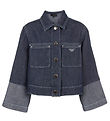 Emporio Armani Denim Jacket - Cropped - Blue