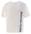 Emporio Armani T-Shirt - Weiß m. Print