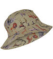 Mikk-Line Bucket Hat - Olive Gr m. Savannah