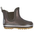 Mikk-Line Rubber Boots w. Lining - Card - Slate Black