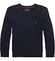 Polo Ralph Lauren Blússa - Prjónað - Dökkblátt