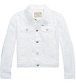 Polo Ralph Lauren Denim Jacket - Cropped - Trucker - White