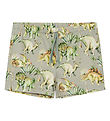 Hust and Claire Swim Trunks - MAKI - UV50+ - Seagrass w. Print