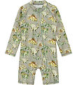 Hust and Claire Coverall Swimsuit - Malaz - UV50+ - Seagrass w. 