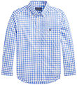 Polo Ralph Lauren Overhemd - C Core - Blauw/Wit Geruit