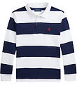 Polo Ralph Lauren Polo skyrta - C Core - Dökkblátt/Hvít - röndót