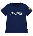 LEGO® Ninjago T-shirt - LWTano - Dark Navy w. Text
