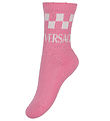 Versace Socks - Tutu Pink/White Check