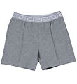 Versace Sweatshorts - Grau Meliert m. Weiß