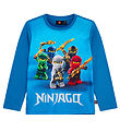 LEGO Ninjago Bluse - LWTano - Blau m. Print